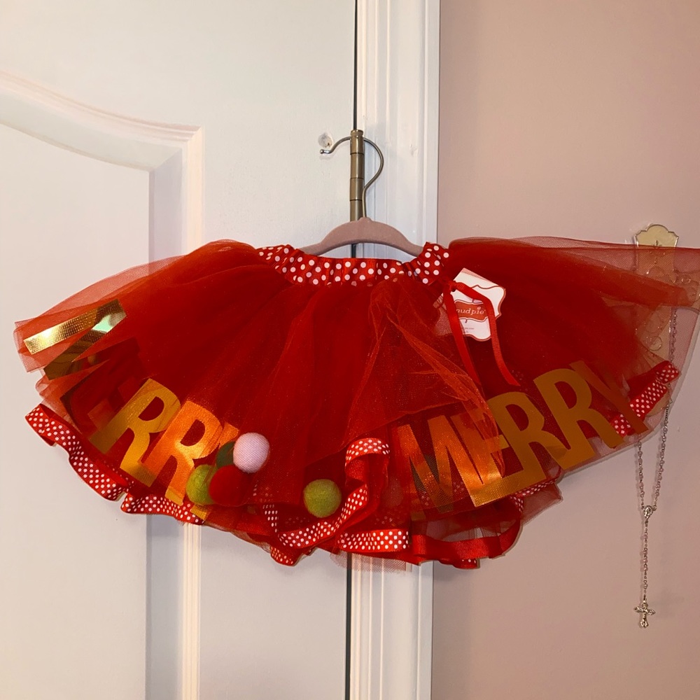 Christmas infant girl tutu!!  🤶 🎅
